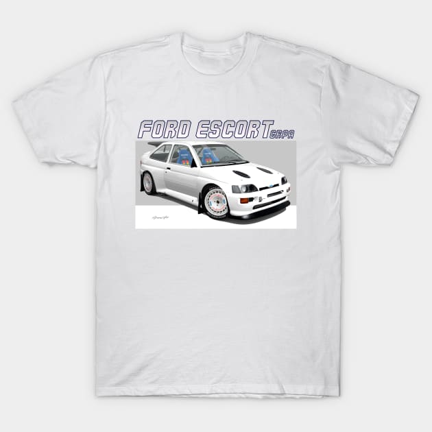 GrA Ford Escort V T-Shirt by PjesusArt